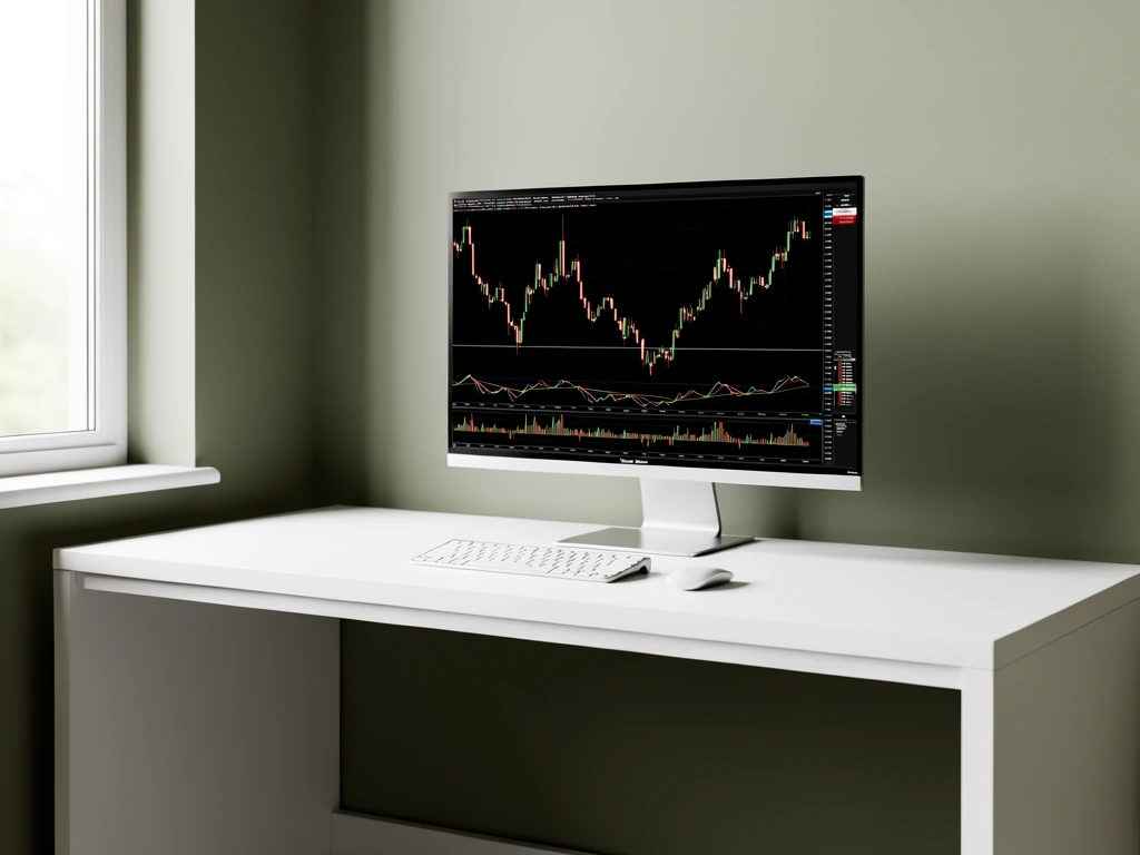 Ambiente de análise financeira profissional